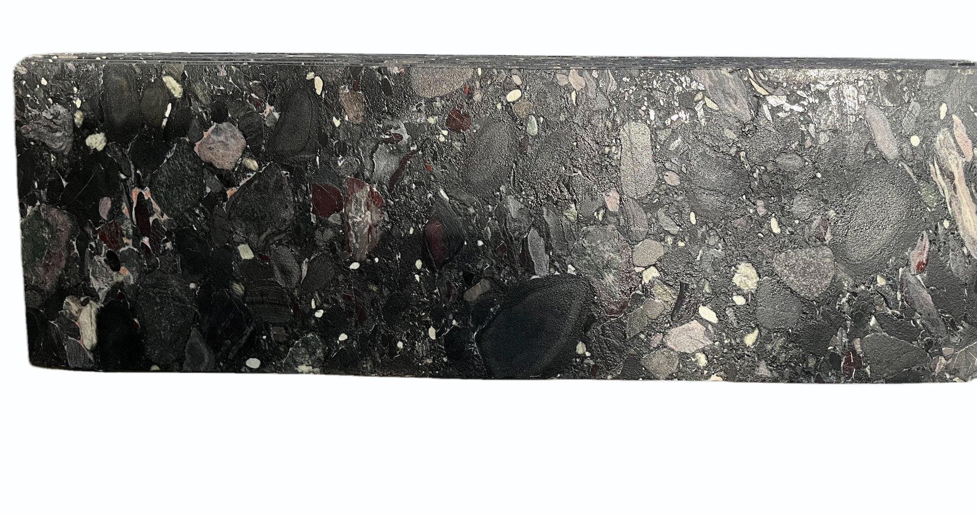 Pebble Black Leather