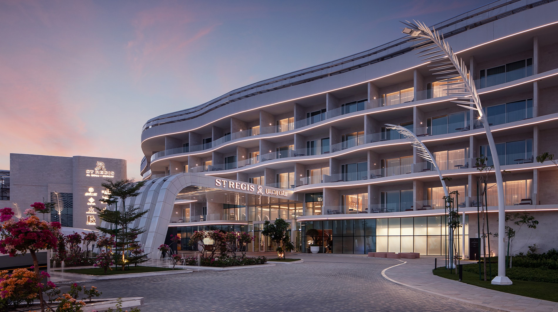St Regis Al Mouj Muscat resort exterior