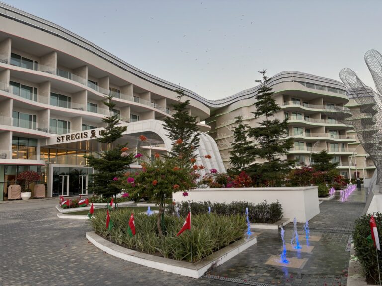 St Regis interior marble work