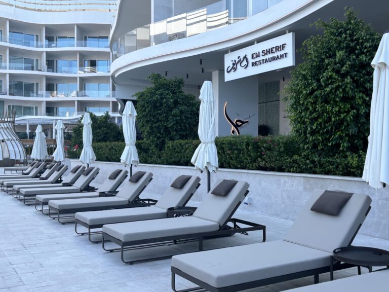 St Regis marble feature