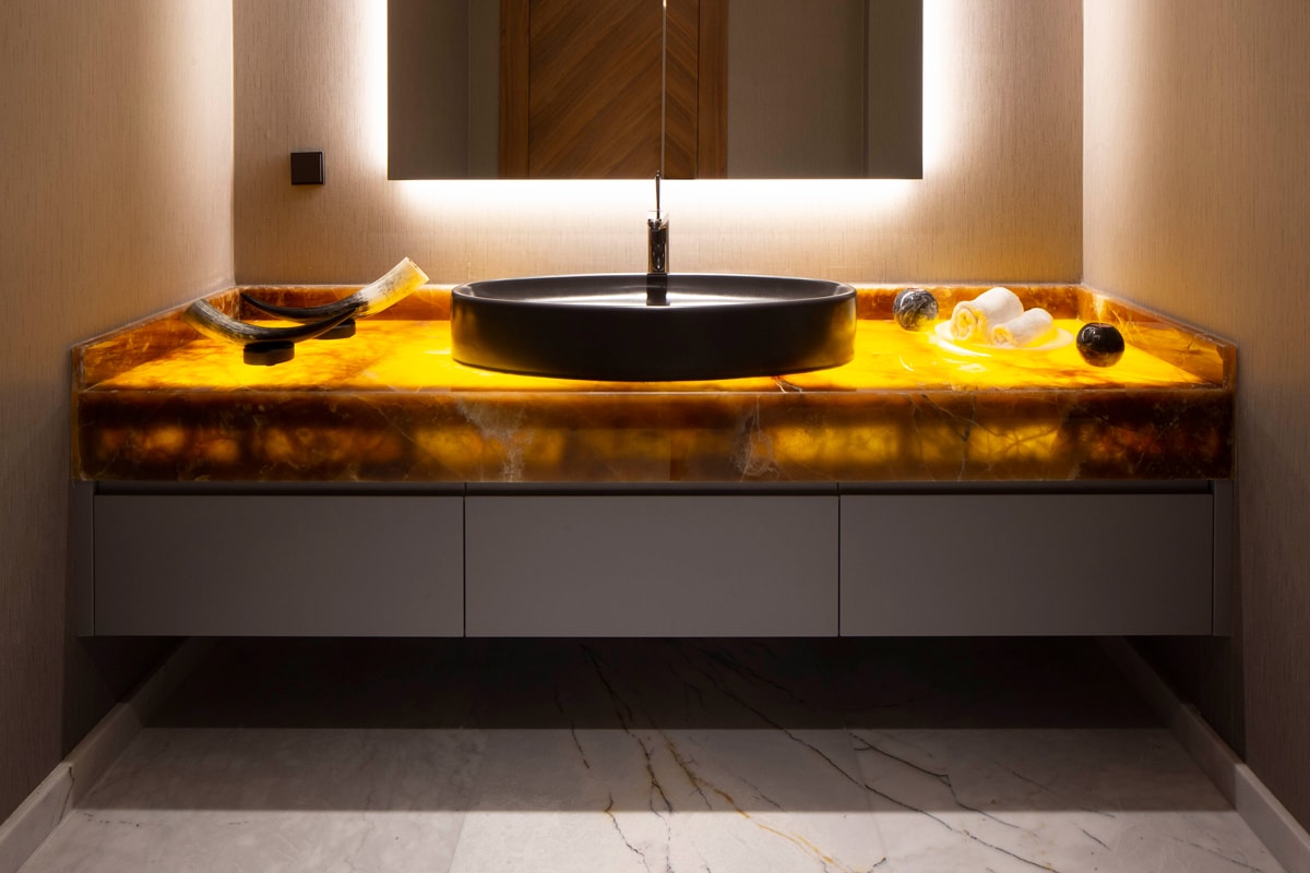 Marble vanity design