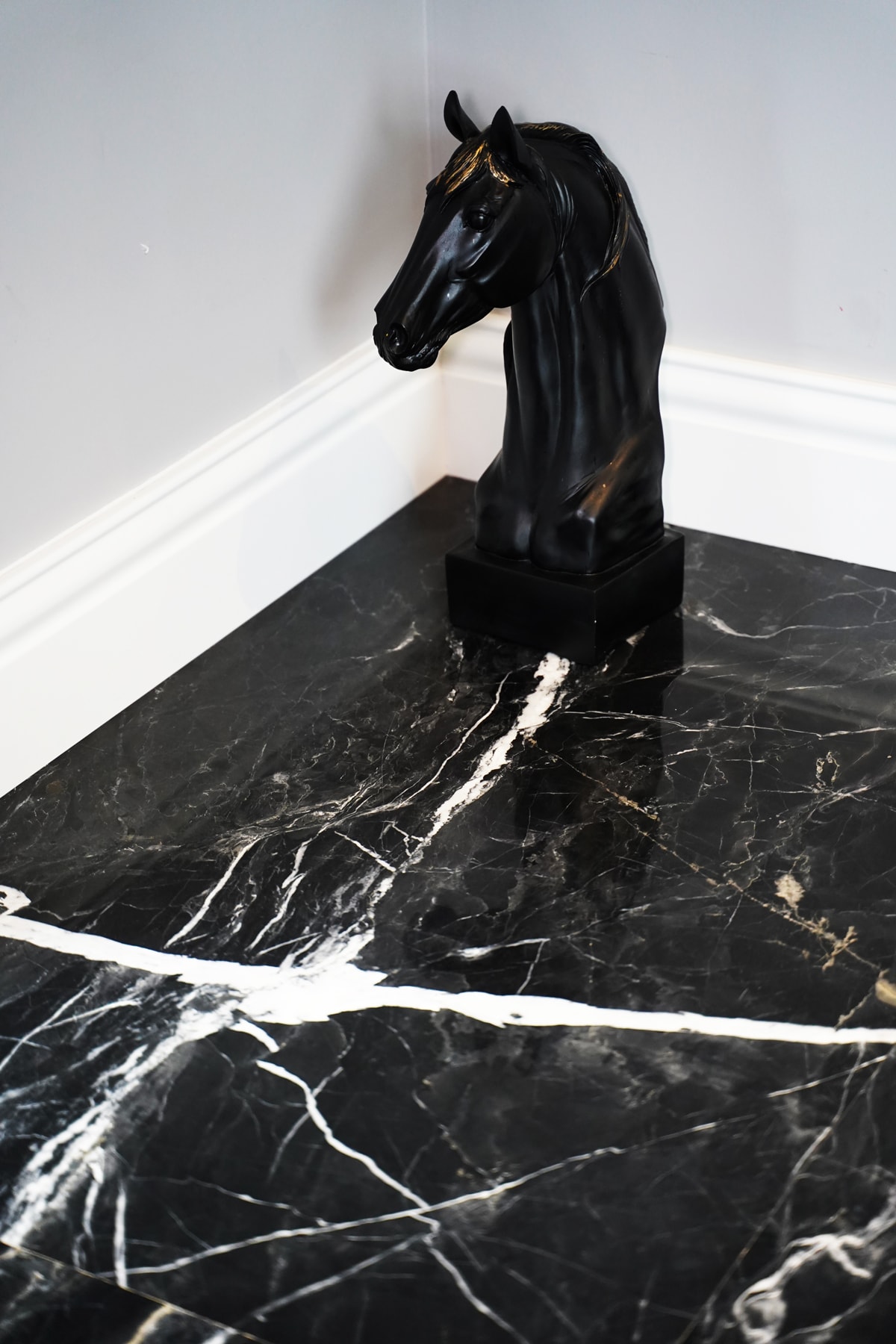 Grand marble inlay floor