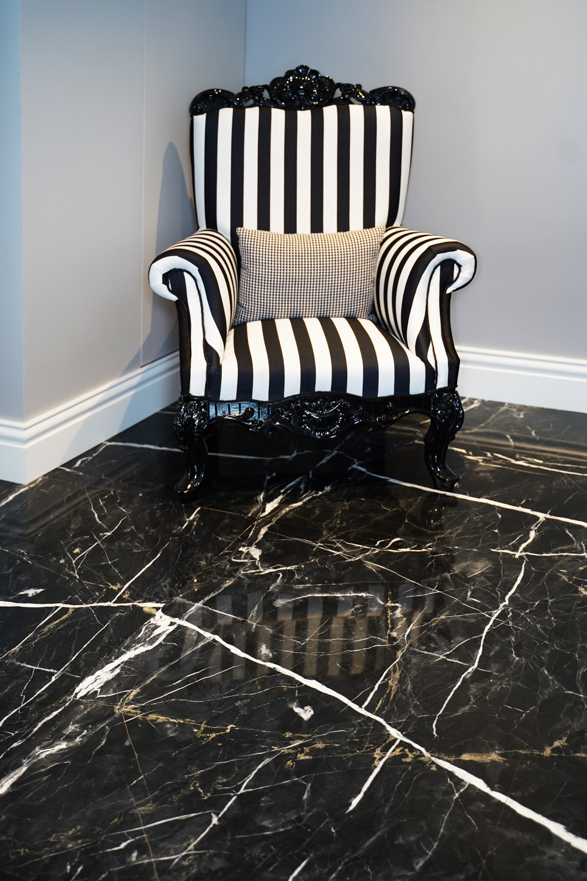 Premium marble inlay floor pattern