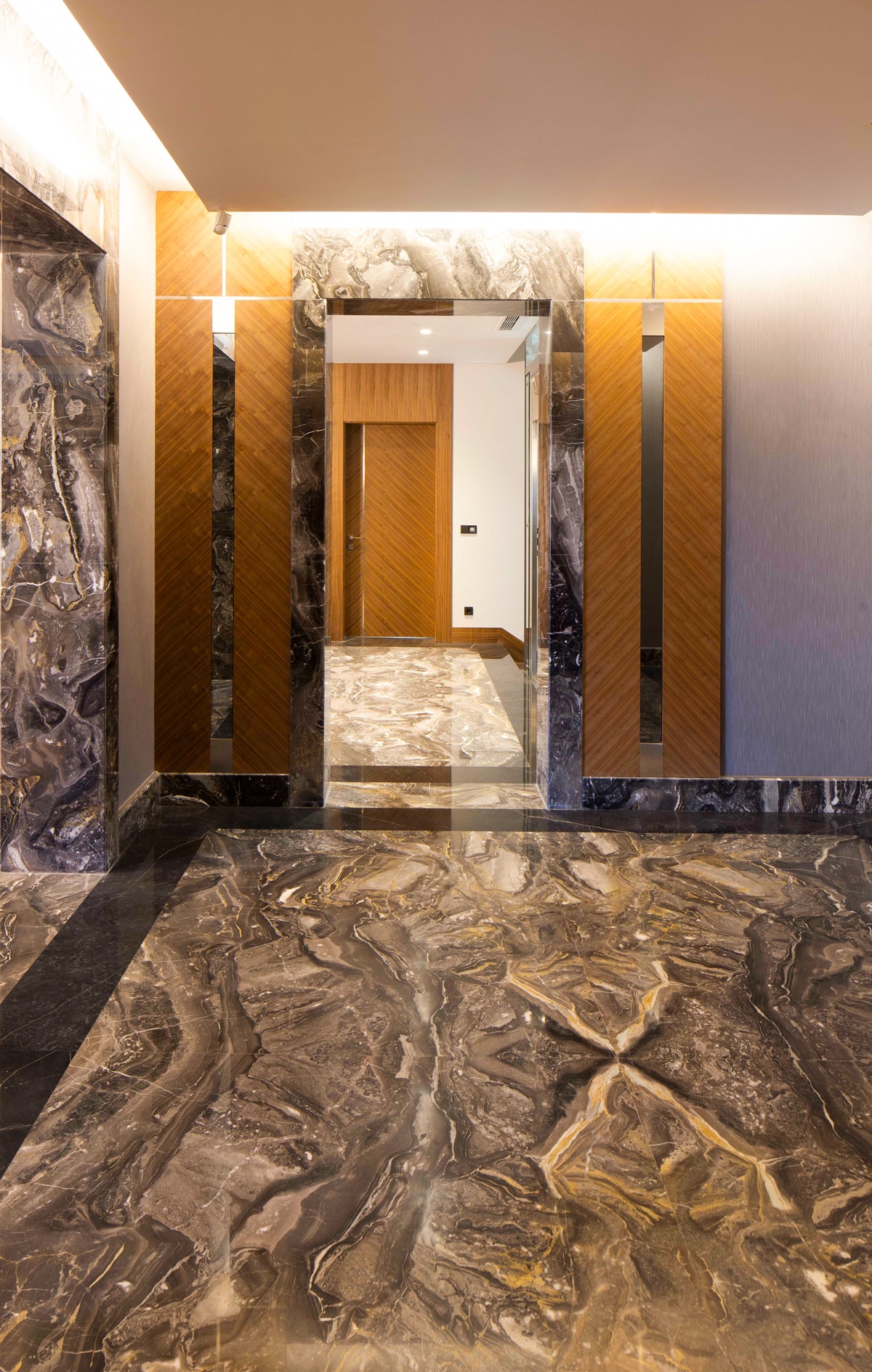 Luxury villa living area