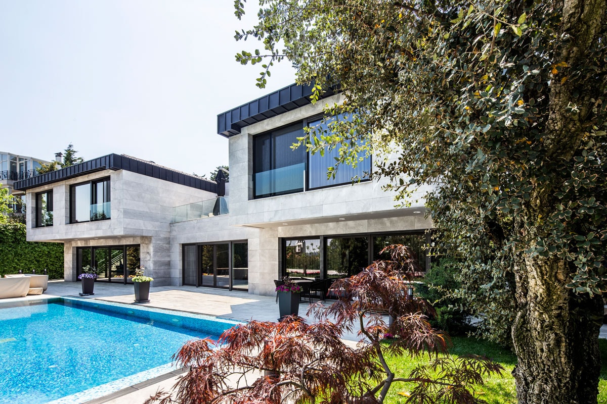 Modern villa living room